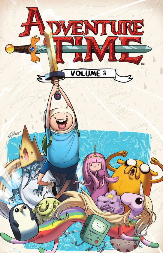 Паперова книга «Adventure Time. Volume 3», автор Райан Норт - фото №1