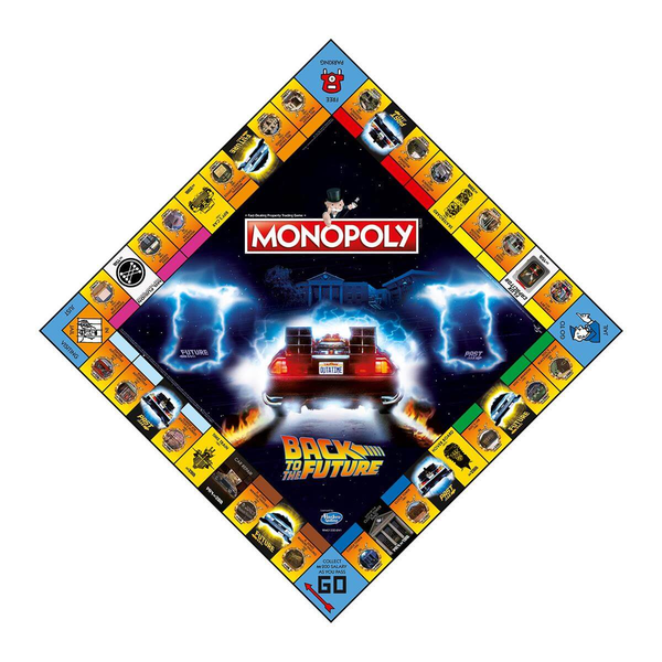  «Настільна гра Winning Moves Back to the Future Monopoly (WM01330-EN1-6) », бренда Winning Moves - фото №1