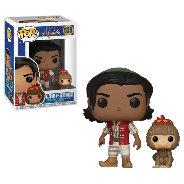  «Коллекционная фигурка Funko Pop! Pop Disney Аладдин с Абу (FK37022)», бренда Funko Pop - фото №1