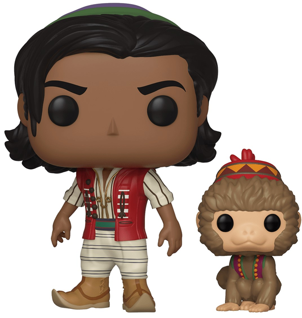  «Коллекционная фигурка Funko Pop! Pop Disney Аладдин с Абу (FK37022)», бренда Funko Pop - фото №1