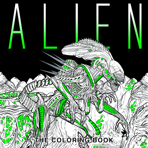 Паперова книга «Alien. The Coloring Book» - фото №1