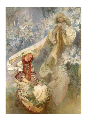 «Листівка Madonna of the Lilies, 1905 (AM27)», бренда Artistic Card - фото №1