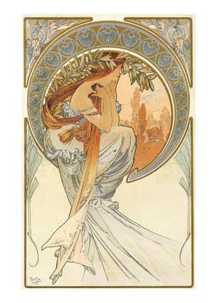 «Листівка The Arts 4, 1898 (AM30)», бренда Artistic Card - фото №1