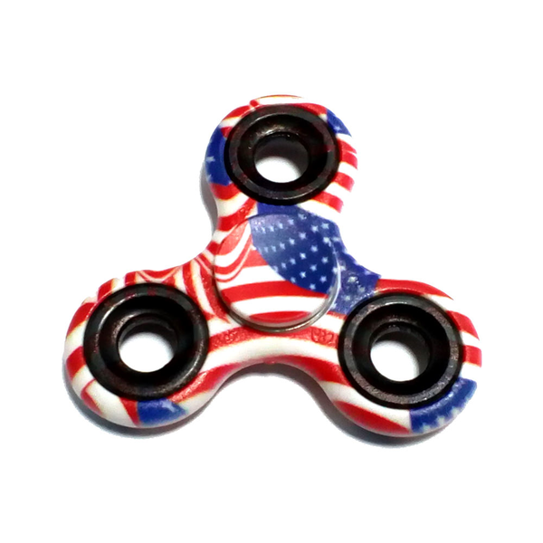  «Спиннер Fidget Spinner Американский флаг (FG0126)», бренда Fidget Spinner - фото №1