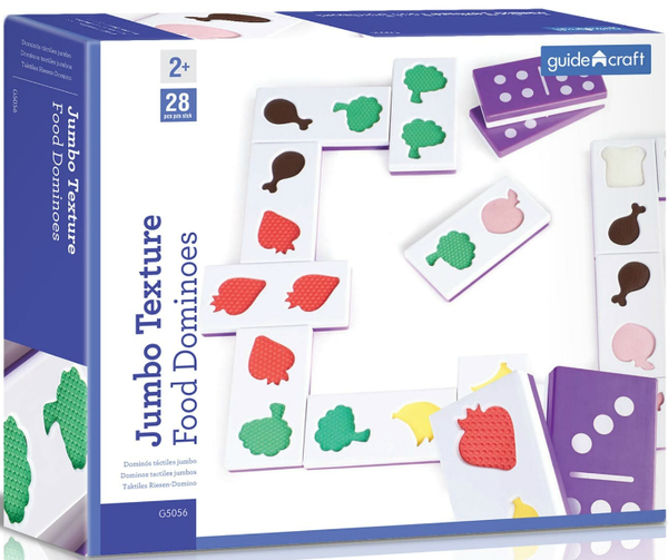  «Тактильное домино Guidecraft Manipulatives Продукты (G5056) », бренда Guidecraft - фото №1