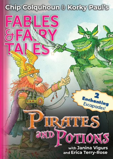 Паперова книга «Pirates and Potions», авторів Чіп Колкхоун, Яніна Вігурс - фото №1