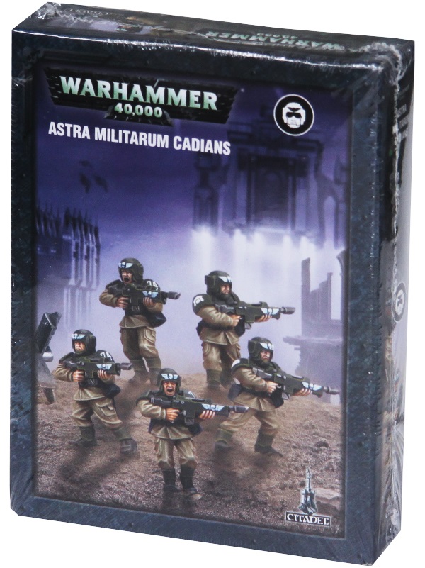  «Набор миниатюр Games Workshop Warhammer 40,000 Easy to Build: Astra Militarum Cadians (99120105071)», бренда Games Workshop - фото №1