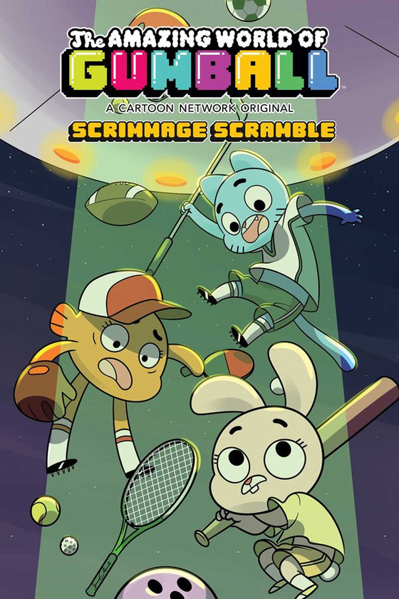 Бумажная книга «Amazing World Of Gumball Ogn 4: Scrimmage Scramble», автор Меган Бреннан - фото №1