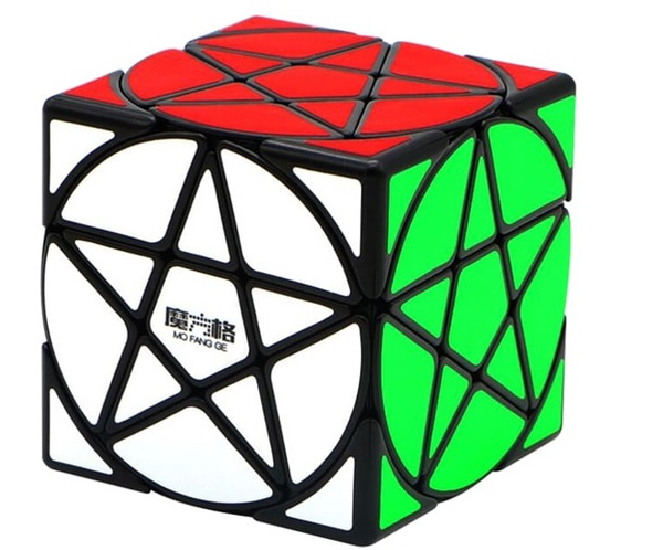  «Головоломка QiYi Pentacle Cube Пентаграмма черный (MFG2011)», бренда QiYi - фото №1