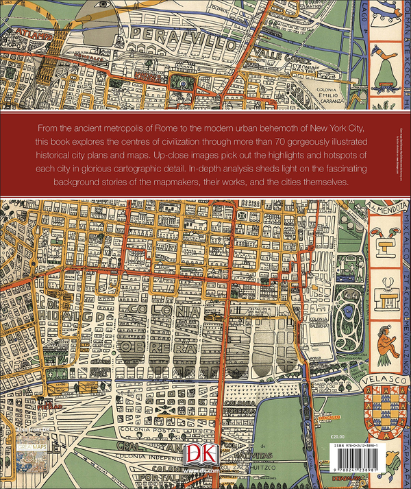 Бумажная книга «Great City Maps. A historical journey through maps, plans, and paintings» - фото №1