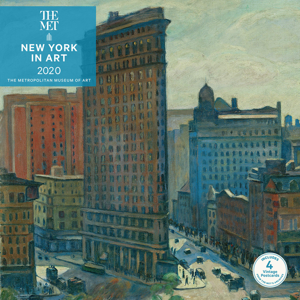Бумажная книга «New York in Art 2020 Wall Calendar» - фото №1