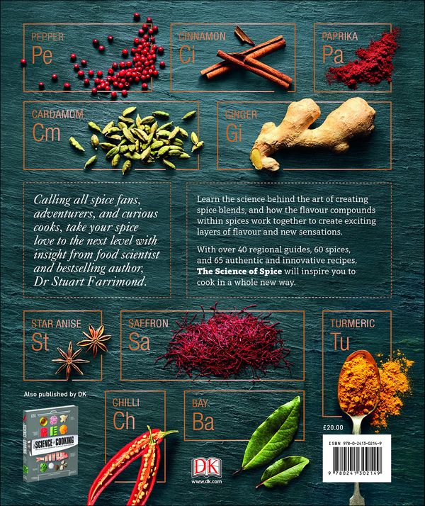 Паперова книга «The Science of Spice», автор Стюарт Фаррімонд - фото №1