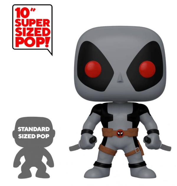  «Коллекционная фигурка Funko POP! Deadpool With Swords Grey 24 см (44728)», бренда Funko Pop - фото №1
