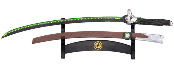  «Декоративная статуя на подставке в виде меча Blizzard Overwatch Ultimate Genji Sword (B63206)», бренда Blizzard - фото №1