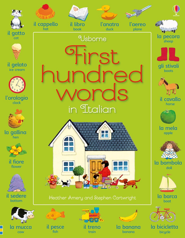 Бумажная книга «First hundred words in Italian», авторов Хизер Амери, Майри Маккиннон - фото №1