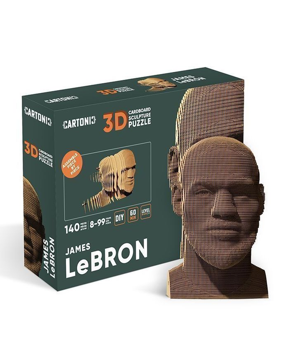  «Картонний конструктор Cartonic 3D Puzzle LeBron James», бренду Cartonic - фото №1