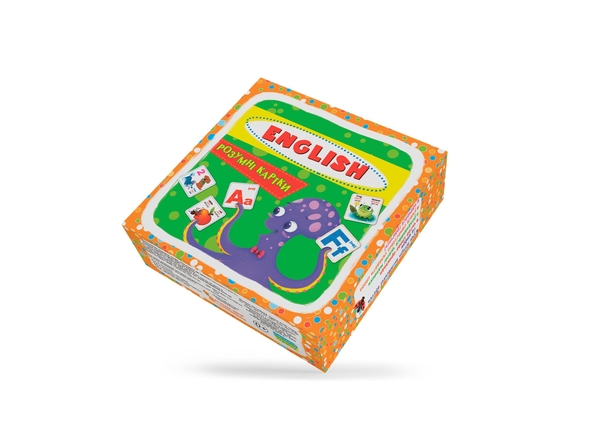 Паперова книга «Розумні картки. English ABC» - фото №1