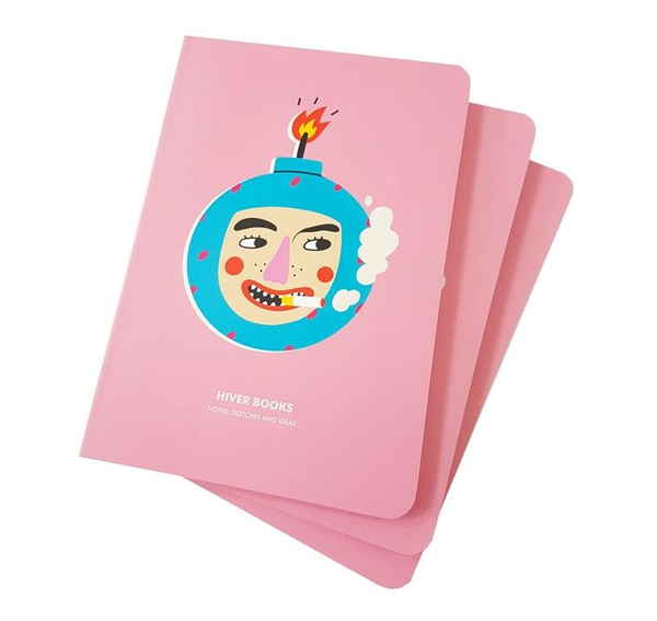 «Зошит Hiver Books Bomb S», бренду Hiver Books - фото №1