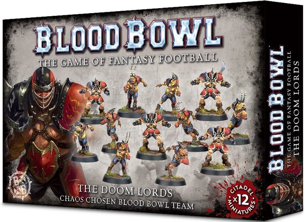  «Набор миниатюр Games Workshop Blood Bowl: the Doom Lords (99120901001)», бренда Games Workshop - фото №1