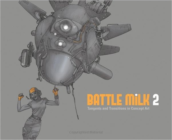Бумажная книга «Battle Milk 2: Tangents & Transitions in Concept Art», автор Киллиан Планкетт - фото №1