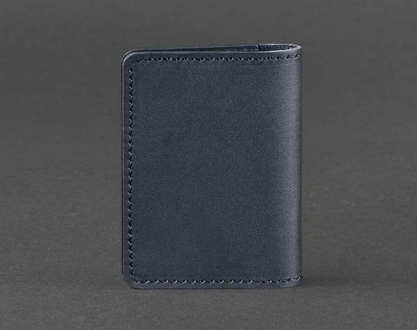 «Кард-кейс BlankNote 6.0 Темно-синий (BN-KK-6-navy-blue)», бренда BlankNote - фото №1