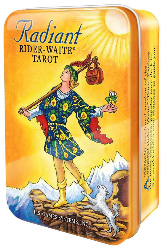 Бумажная книга «Radiant Rider-Waite Tarot in a Tin (карты)», автор Памела Колмэн Смит - фото №1