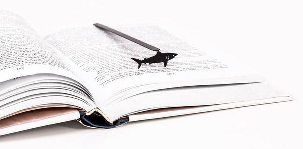 «Закладка для книг Atelier Article Акула (1619402653766)», бренду Atelier Article - фото №1