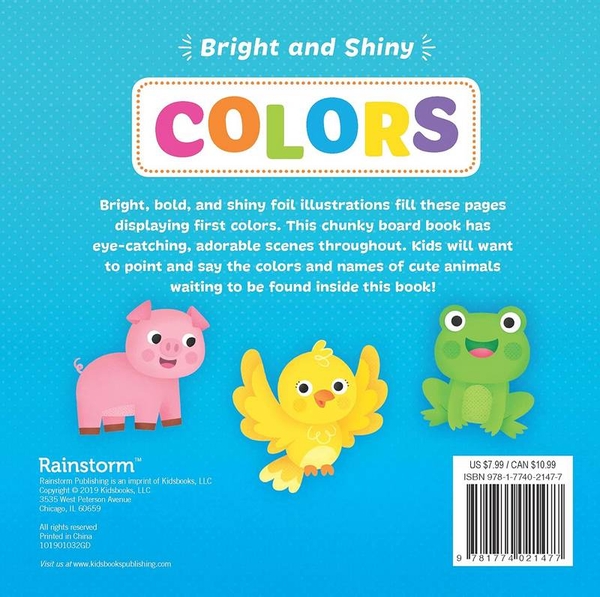 Паперова книга «Bright & Shiny. Colours» - фото №1
