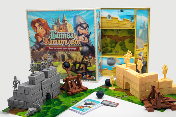  «Настільна гра Fun Games Shop Битва Катапульт (FGS40)», бренда Fun Games Shop - фото №1