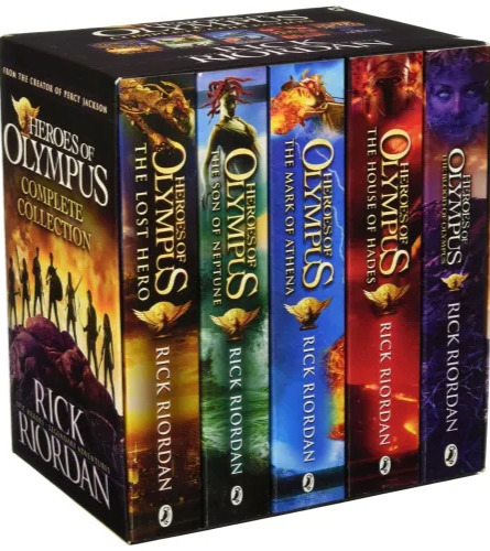 Бумажная книга «The Heroes of Olympus The Complete 5 Books Collection », автор Рик Риордан - фото №1