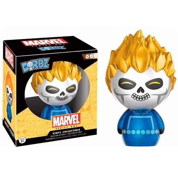 «Коллекционная фигурка Funko Dorbz Ghost Rider Metallic (FK12179)», бренда Funko Dorbz - фото №1