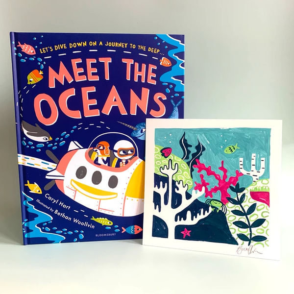 Паперова книга «Meet the Oceans», автор Керіл Харт - фото №1
