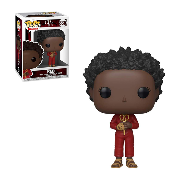  «Коллекционная фигурка Funko Pop! Us Red with Oversized Scissors (44312)», бренда Funko Pop - фото №1