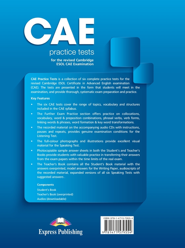 [object Object] «CAE Practice Tests. Student's Book (with Digibooks App)», авторів Дженні Дулі, Вірджинія Еванс, Боб Обі - фото №2 - мініатюра