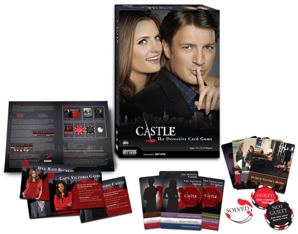  «Настольная игра Cryptozoic Entertainment Castle: The Detective Card Game (16602)», бренда Cryptozoic Entertainment - фото №1