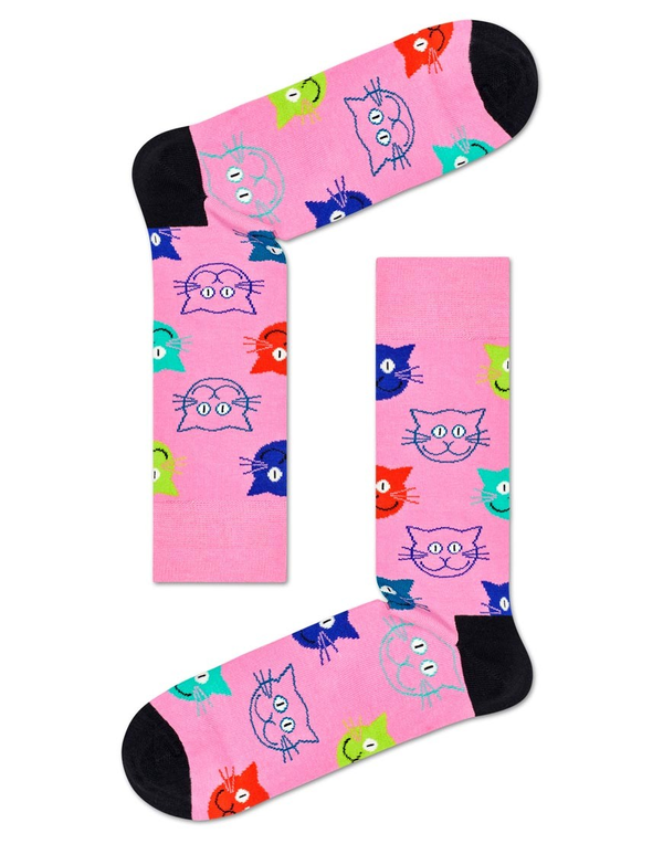  «Носки Happy Socks Cats 3-Pack Gift Box 3 пары 41-46 р (SXMJA08-0100)», бренда Happy Socks - фото №1