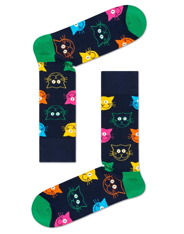  «Носки Happy Socks Cats 3-Pack Gift Box 3 пары 41-46 р (SXMJA08-0100)», бренда Happy Socks - фото №1