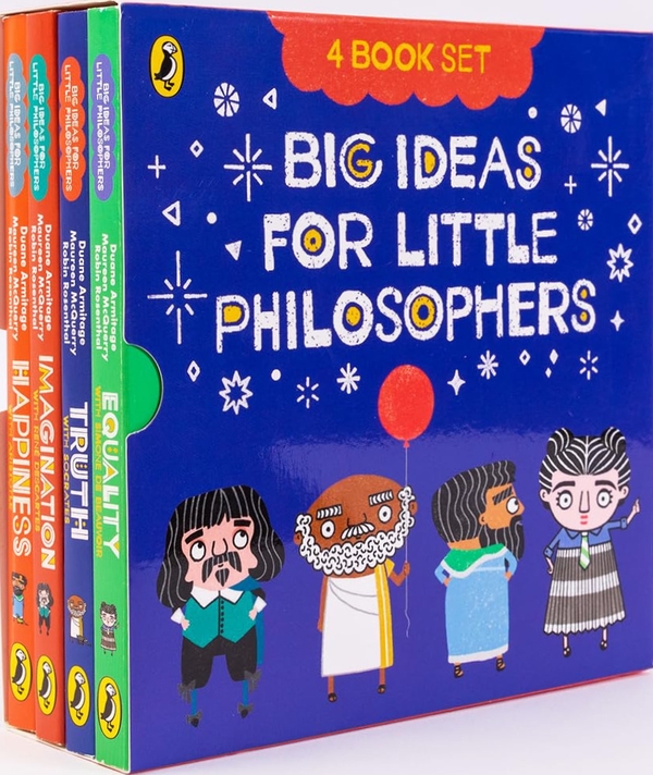 Бумажная книга «Big Ideas For Little Philosophers (4 Board Books In A Slipcase)», авторов Дуэйн Армитаж, Морин Маккуэрри - фото №1