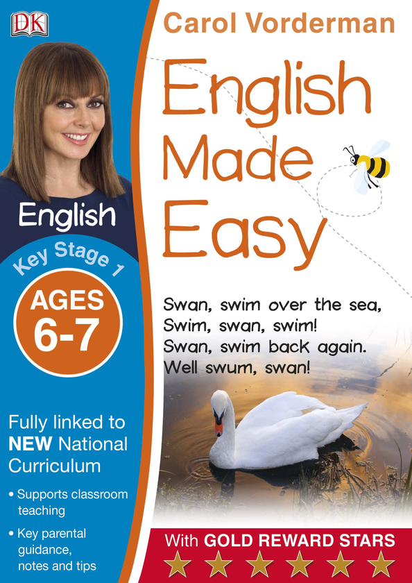 Бумажная книга «English Made Easy Ages 6-7 Key Stage 1», автор Кэрол Вордерман - фото №1