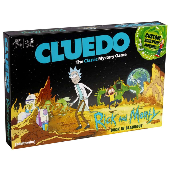  «Настільна гра Winning Moves Rick and Morty Cluedo Mystery Board Game», бренда Winning Moves - фото №1