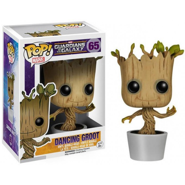 «Коллекционная фигурка Funko POP! Guardians of the Galaxy Танцующий Грут (5104)», бренда Funko Pop - фото №1