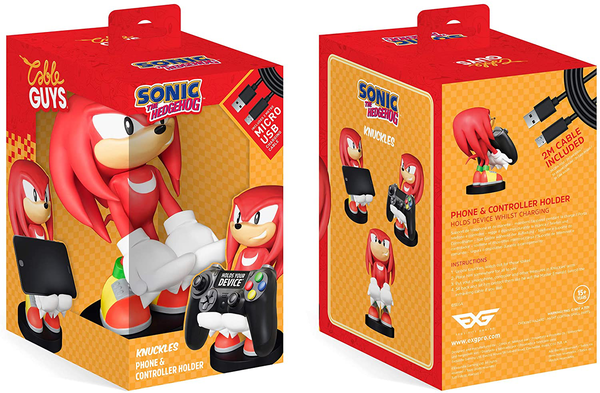  «Держатель Cable Guy Sonic Knuckles (CGCRSG300167)», бренда Cable Guy - фото №1