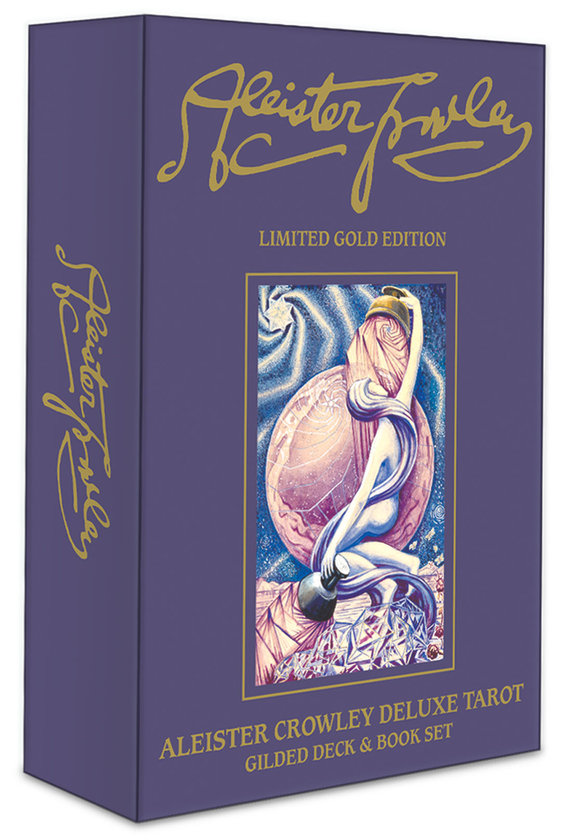 Бумажная книга «Aleister Crowley Deluxe Tarot. Gilded Deck and Book Set», автор Алистер Кроули - фото №1