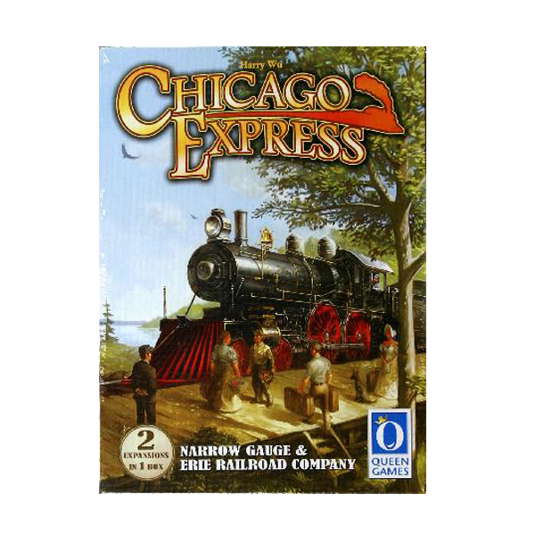 «Дополнение к игре Queen Games Chicago Express Expansion: Narrow Gauge & Erie Railroad Company (16016)», бренда Queen Games - фото №1