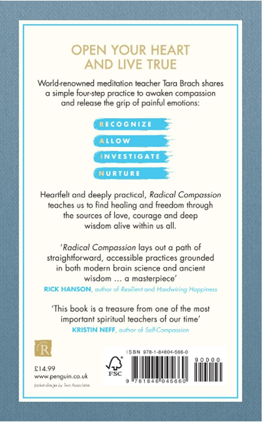 Бумажная книга «Radical Compassion», автор Тара Брах - фото №1