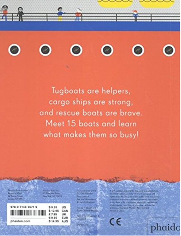 Бумажная книга «Boats Are Busy» - фото №1