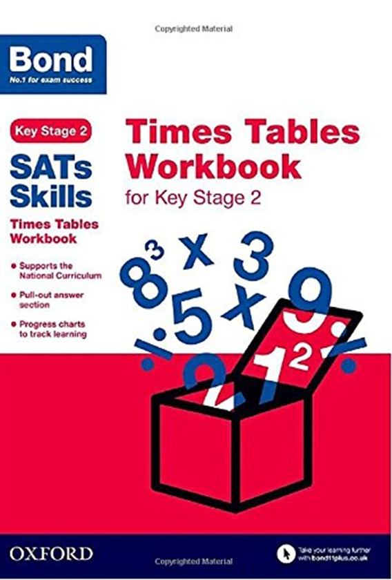 Паперова книга «Bond SATs Skills: Times Tables Workbook for Key Stage 2», автор Сара Лiндсей - фото №1