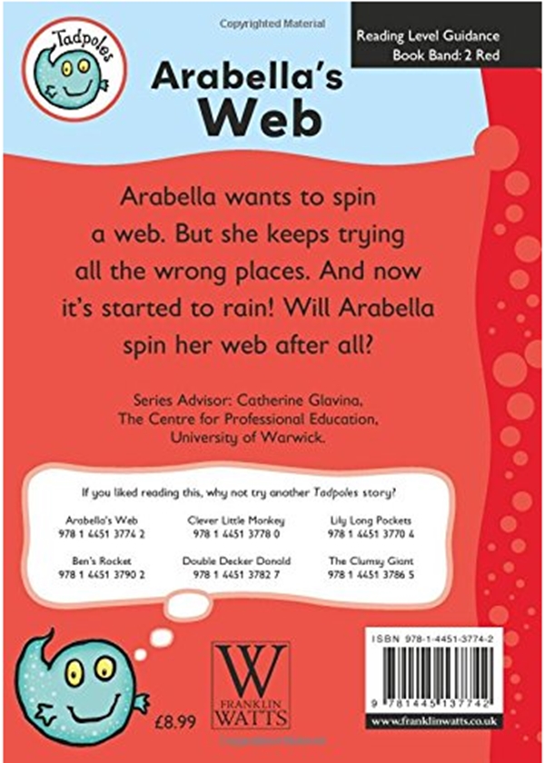 Паперова книга «Tadpoles: Arabella's Web», автор Iнiд Рiшмон - фото №1