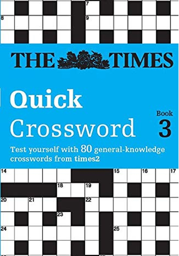 Бумажная книга «The Times Quick Crossword Book 3 : 80 World-Famous Crossword Puzzles from the Times2» - фото №1
