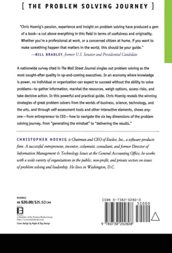 Бумажная книга «The Problem Solving Journey : Your Guide To Making Decisions And Getting Results», автор Крис Хениг - фото №1